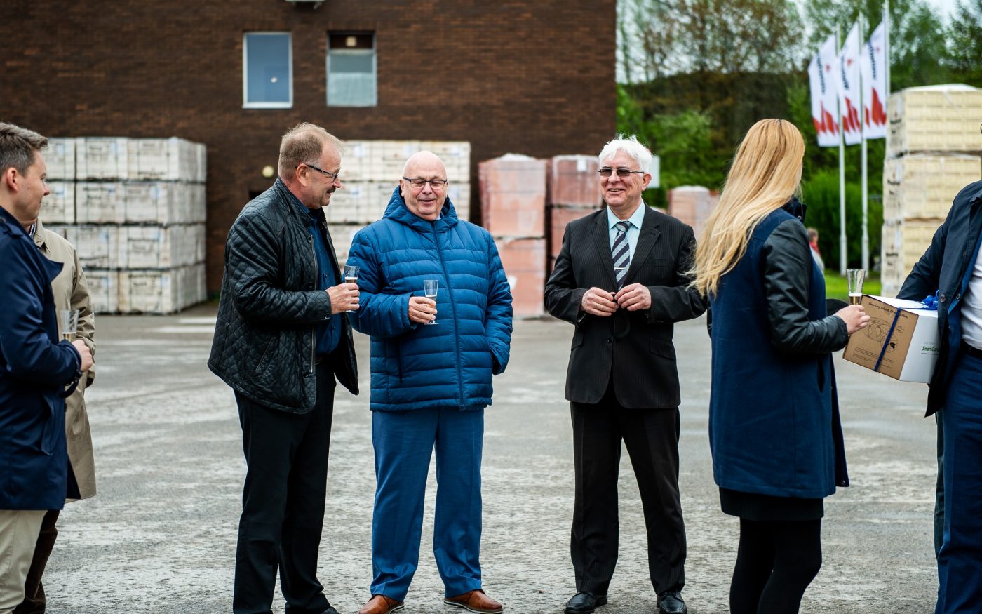Aseri tehase uue automaatse sorteerimise ja pakendamise liini pidulik avamine. Foto: Maido Parv.