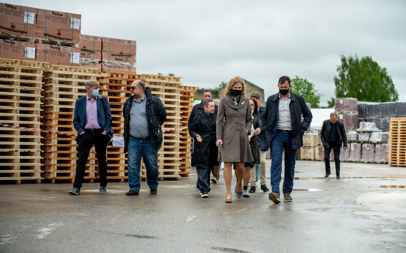 Aseri tehase uue automaatse sorteerimise ja pakendamise liini pidulik avamine. Foto: Maido Parv.