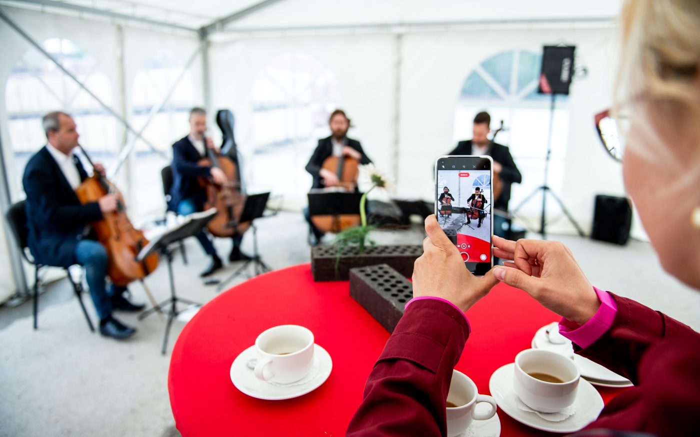 Aseri tehase uue automaatse sorteerimise ja pakendamise liini pidulik avamine. Foto: Maido Parv.