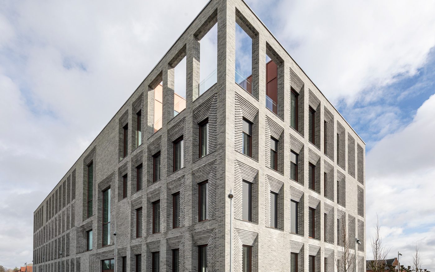 Vejen Town Hall. Brick Award 22 Category "Working together". Transform Aps. Outside view