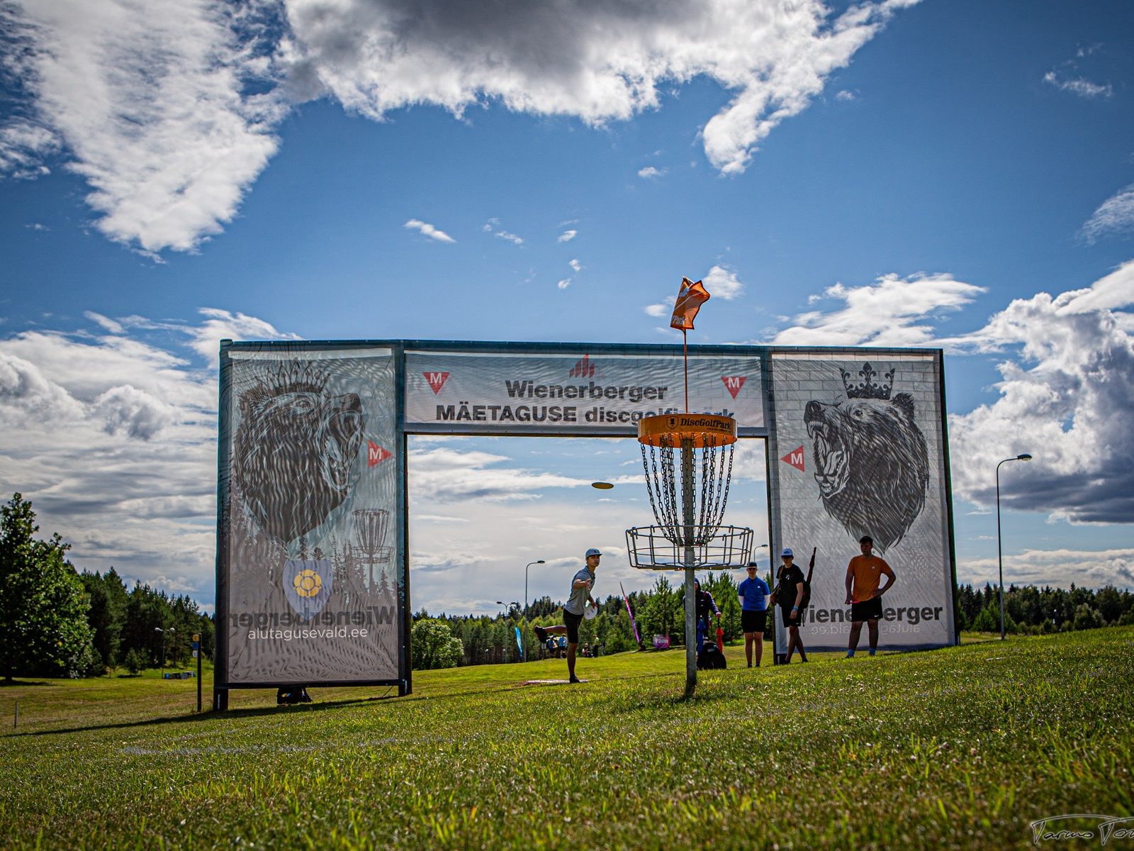 Mäetaguse discgolfi raja värav