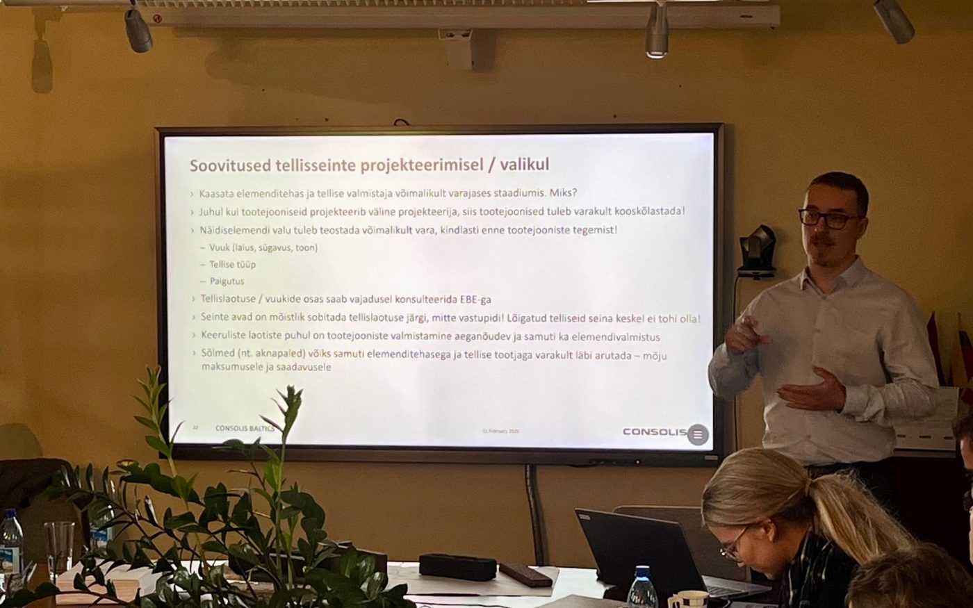 WB and Consolis E-Betoonelement seminar