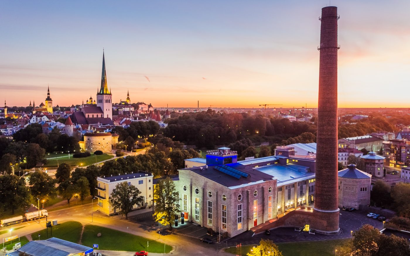 Culture Cauldron (Kultuurikatel). Used materials: Penter Red smooth pavers from Aseri plant (Estonia).