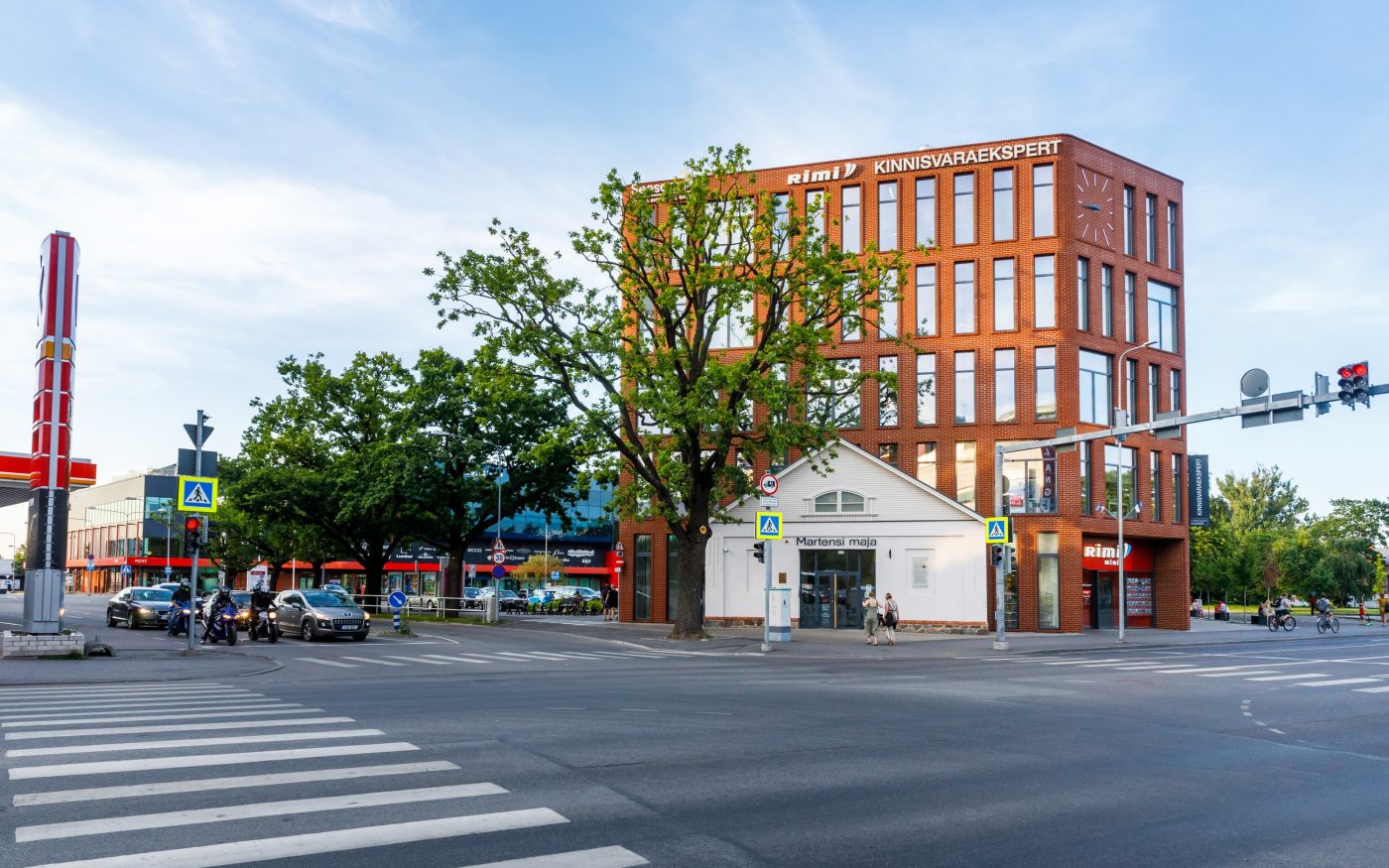 Martensi maja, Pärnus. Kasutatud materjalid: Terca Nordic Line klinkertelliste sarja kuuluvad Stockholm tellised. Arhitektuur: BOA OÜ (Jürgen Lepper, Anto Savi, Margus Soonets). Fotograaf: Arno Mikkor.