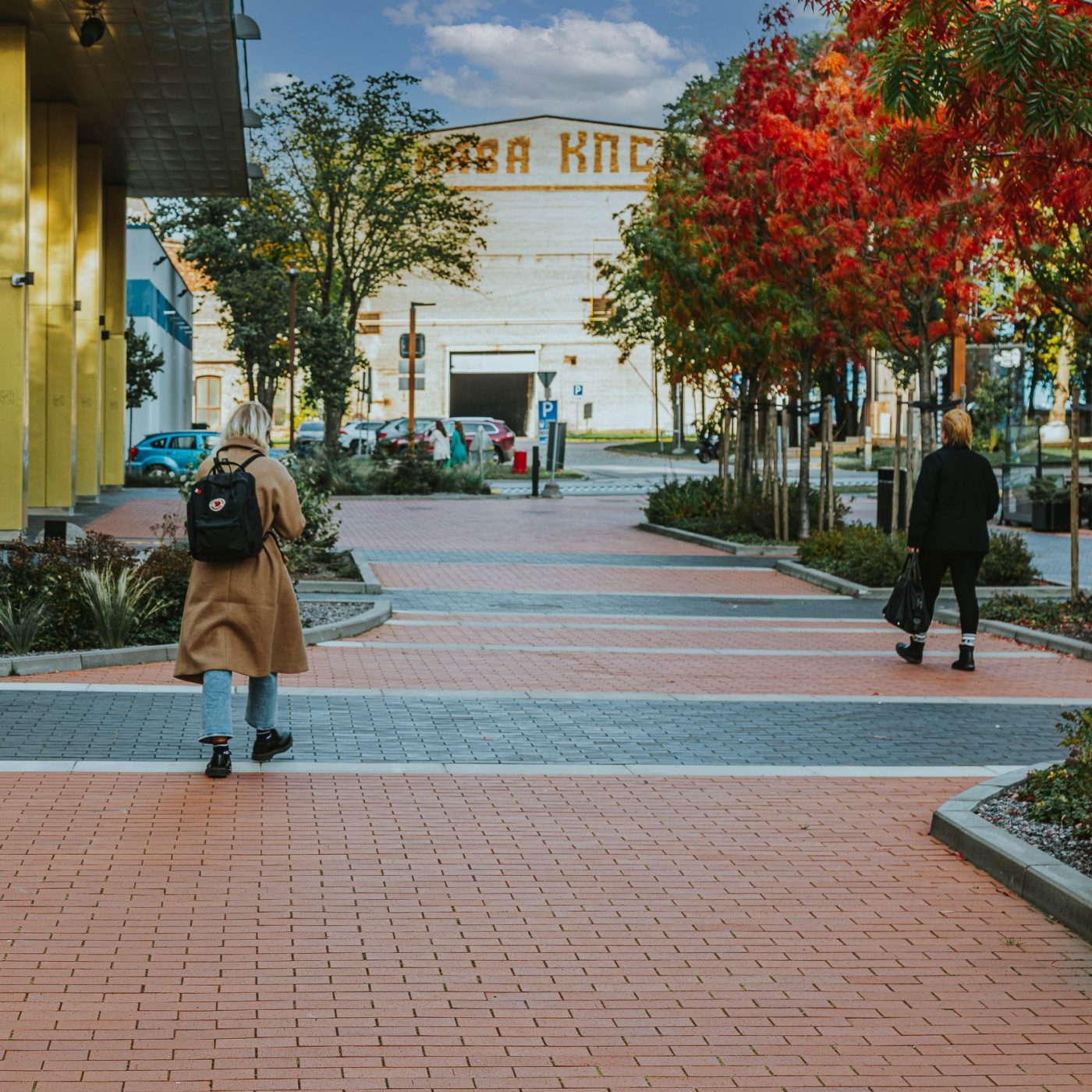 Öpik's House Pavement in Ülemiste City, Tallinn