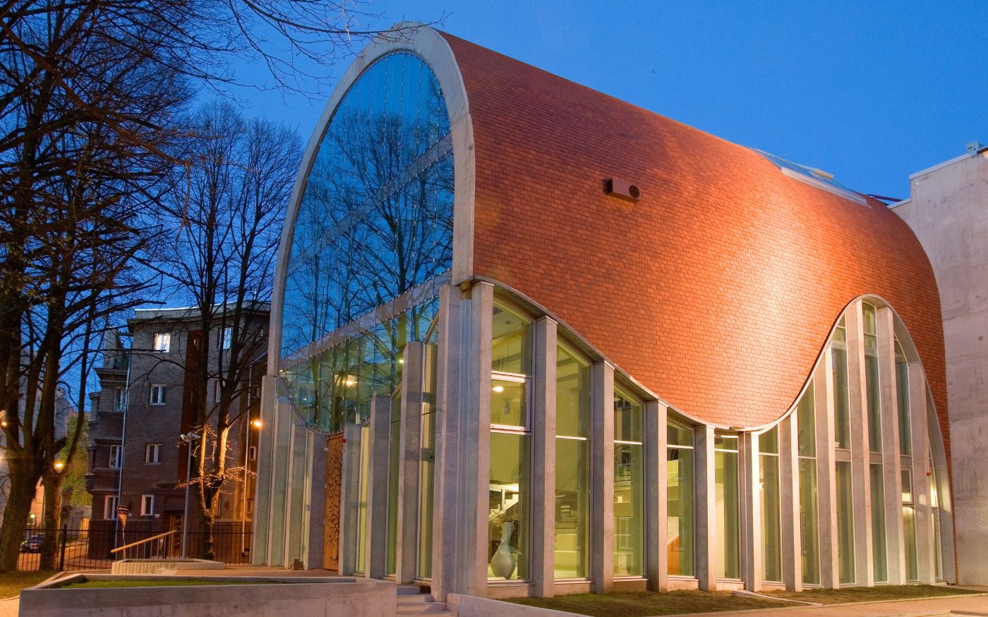 Tallinas sinagoga. Brick Award 2008 nominants. Arhitekti: Kaur Stöör, Andrus Kõresaar, Tonis Kimmel. Foto: Fred Laur.