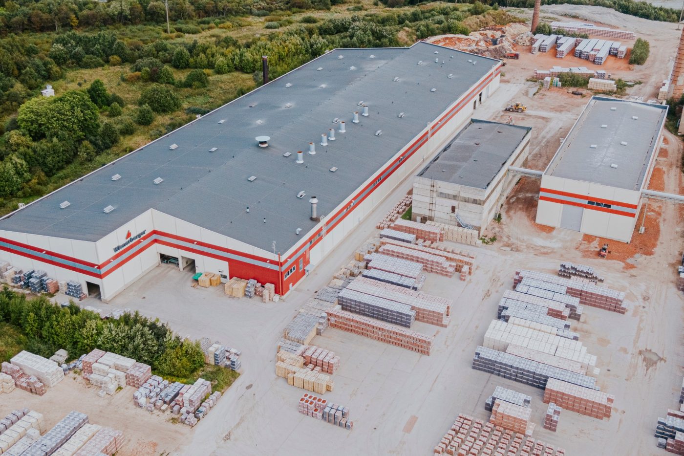 Drone pictures of Aseri plant in Estonia