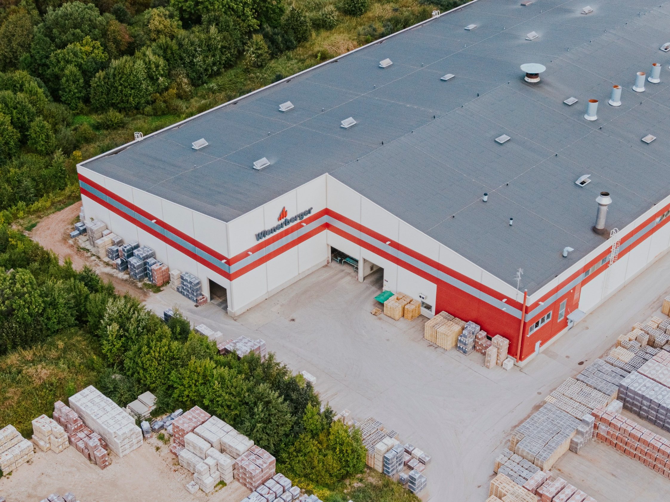 Drone pictures of Aseri plant in Estonia
