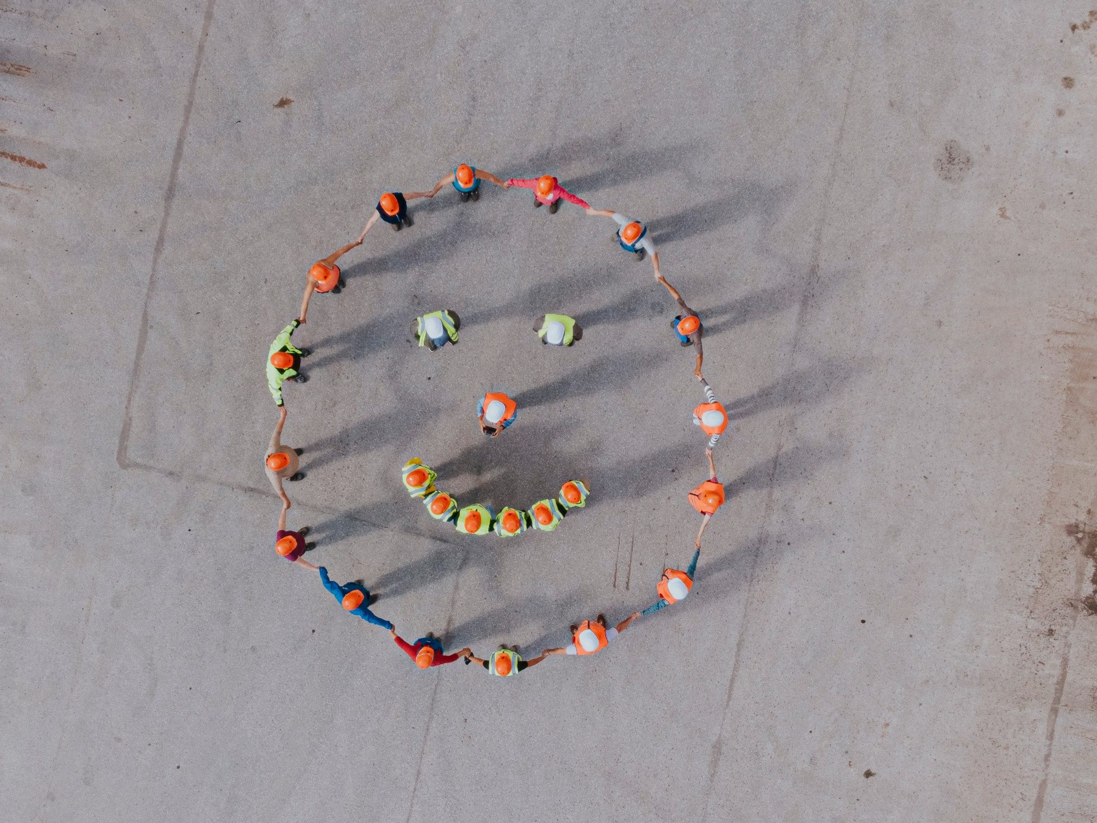 Smiley with our happy team of Aseri plant 