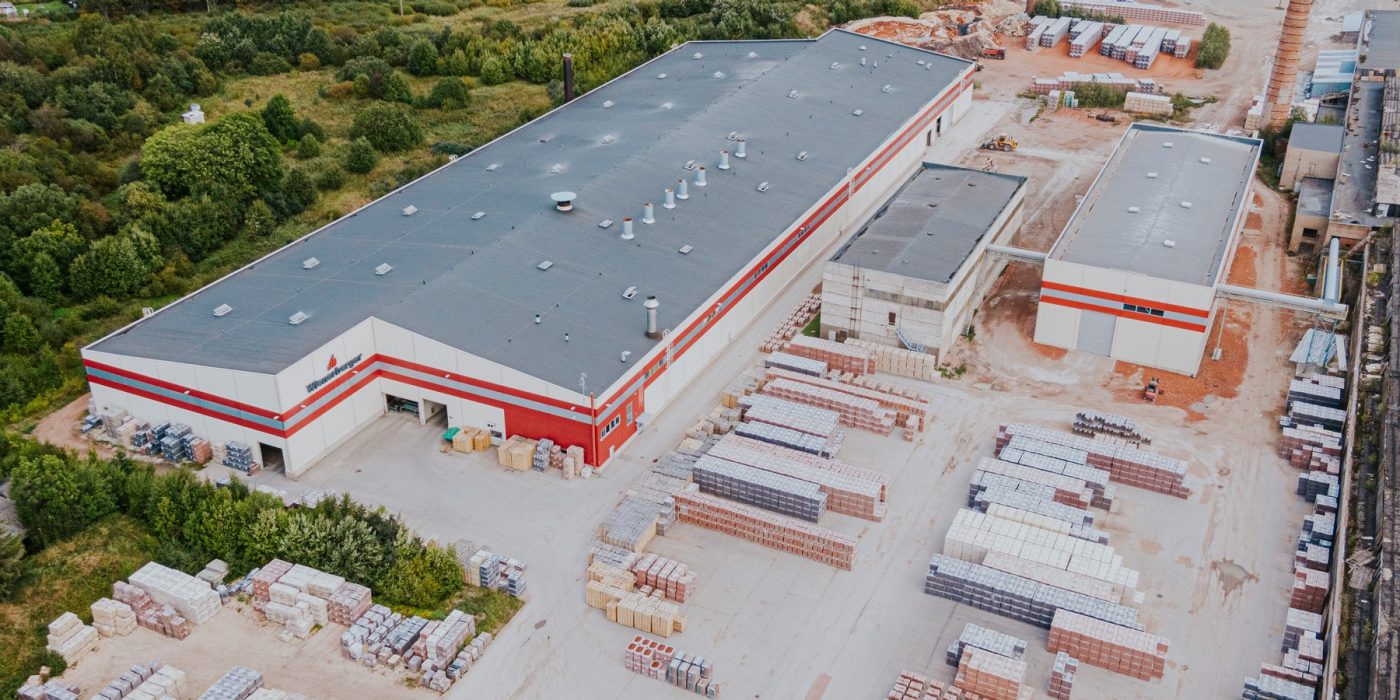 Drone pictures of Aseri plant in Estonia