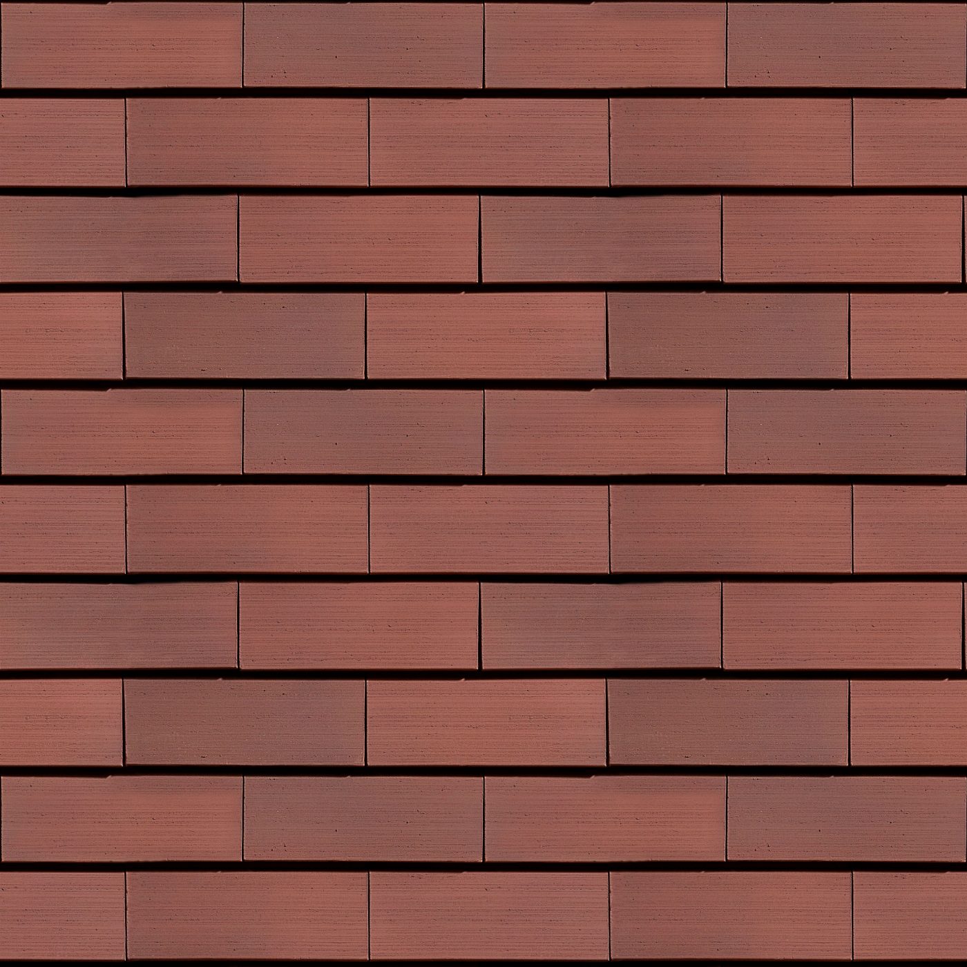 Vīnsarkanraibi Urban Holmen keramiskie jumta dakstiņi ar raupju virsmu.