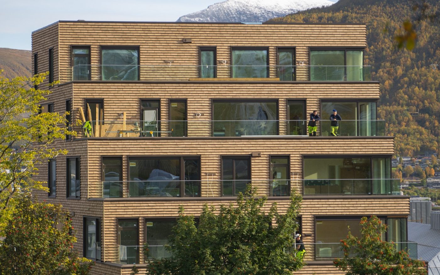 Facade cladding  - URBAN Frederiksberg - Kongsparken, Norway