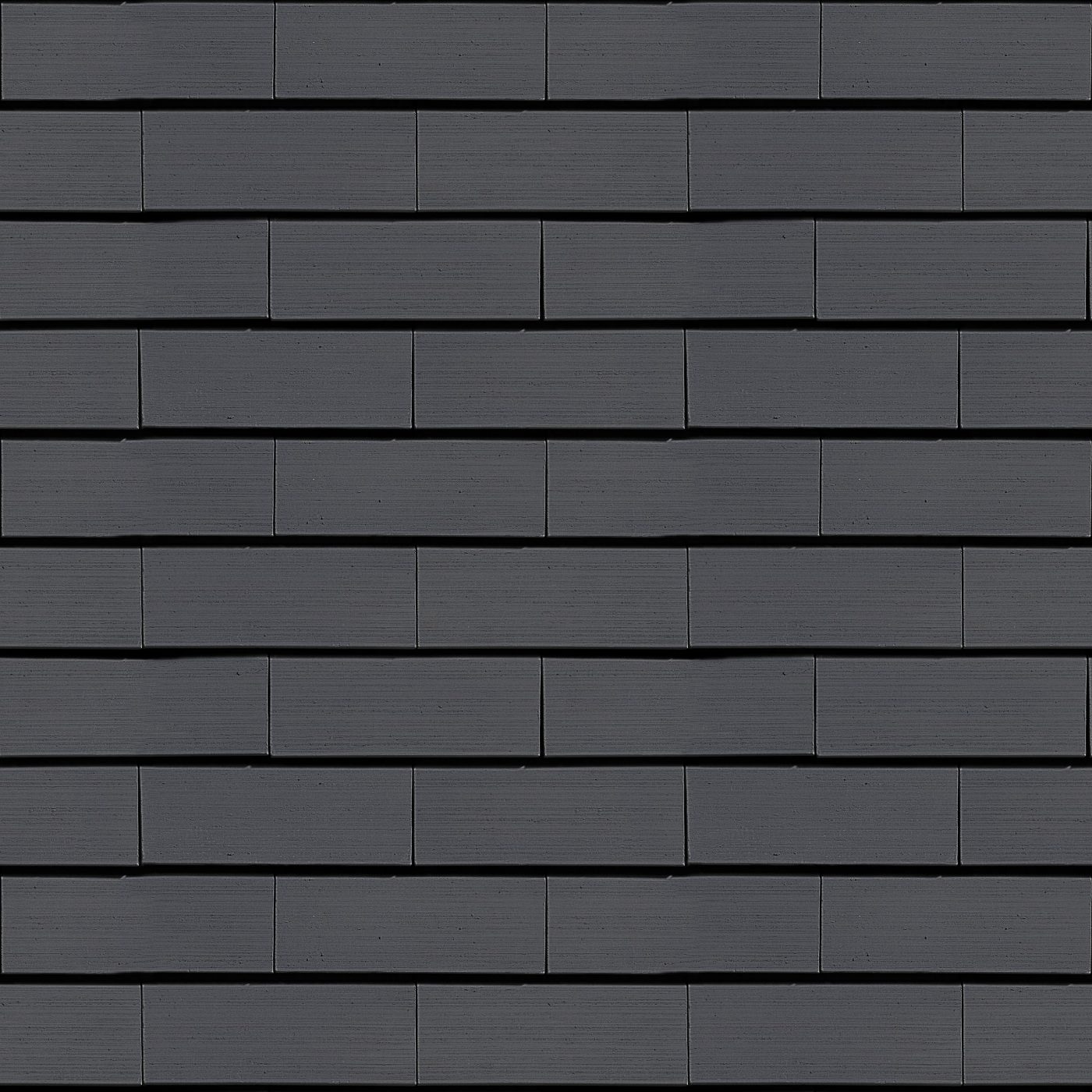 Brūni-melni Urban Nordhavn keramiskie jumta dakstiņi ar raupju virsmu.