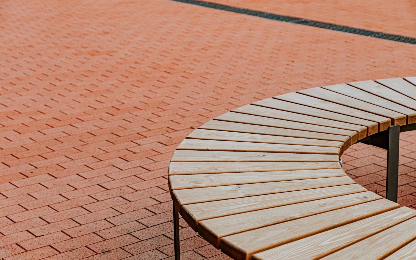 Kohtla-Järve Gymnasium in Kohtla-Järve, Estonia. Used materials: Terca St. John's ceramic bricks and brick slips, Penter Red Rough clay pavers from Aseri plant (Estonia).