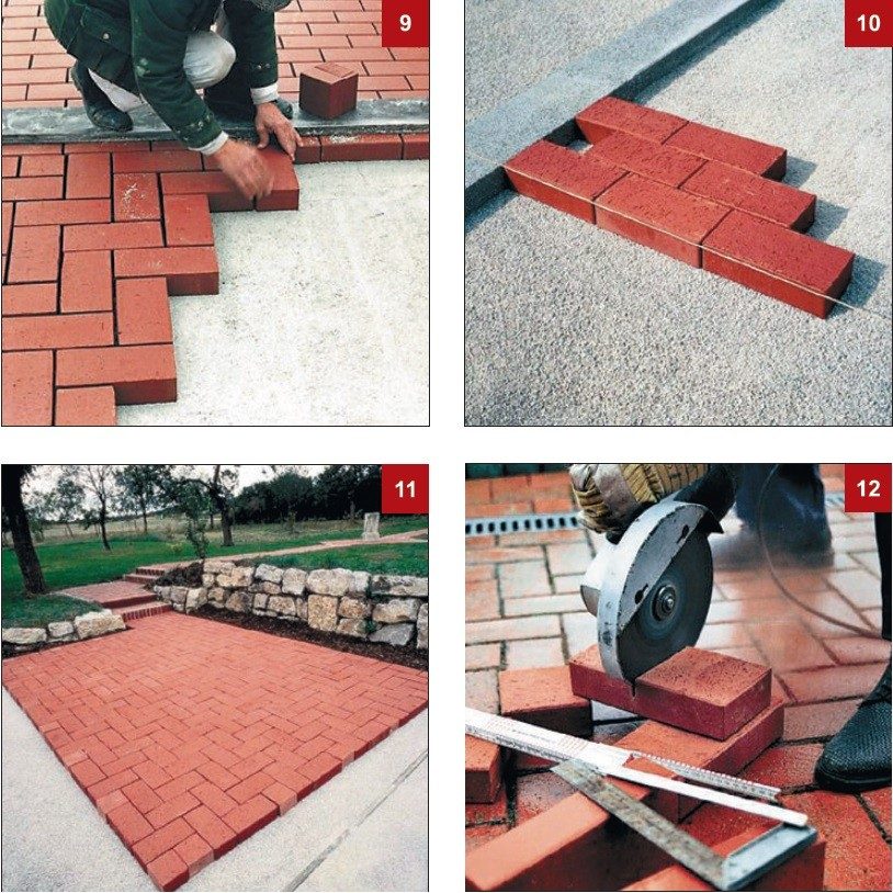 Pavers installation pictures step by step