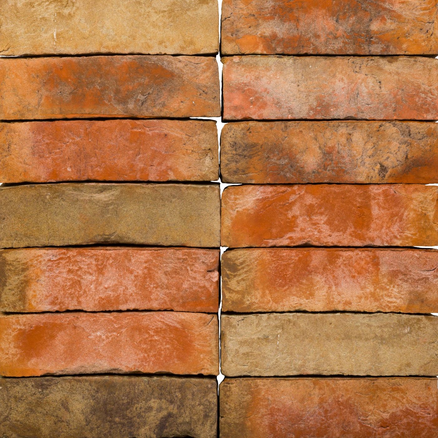 Terca Kastanjebruin ceramic bricks from Belgium.