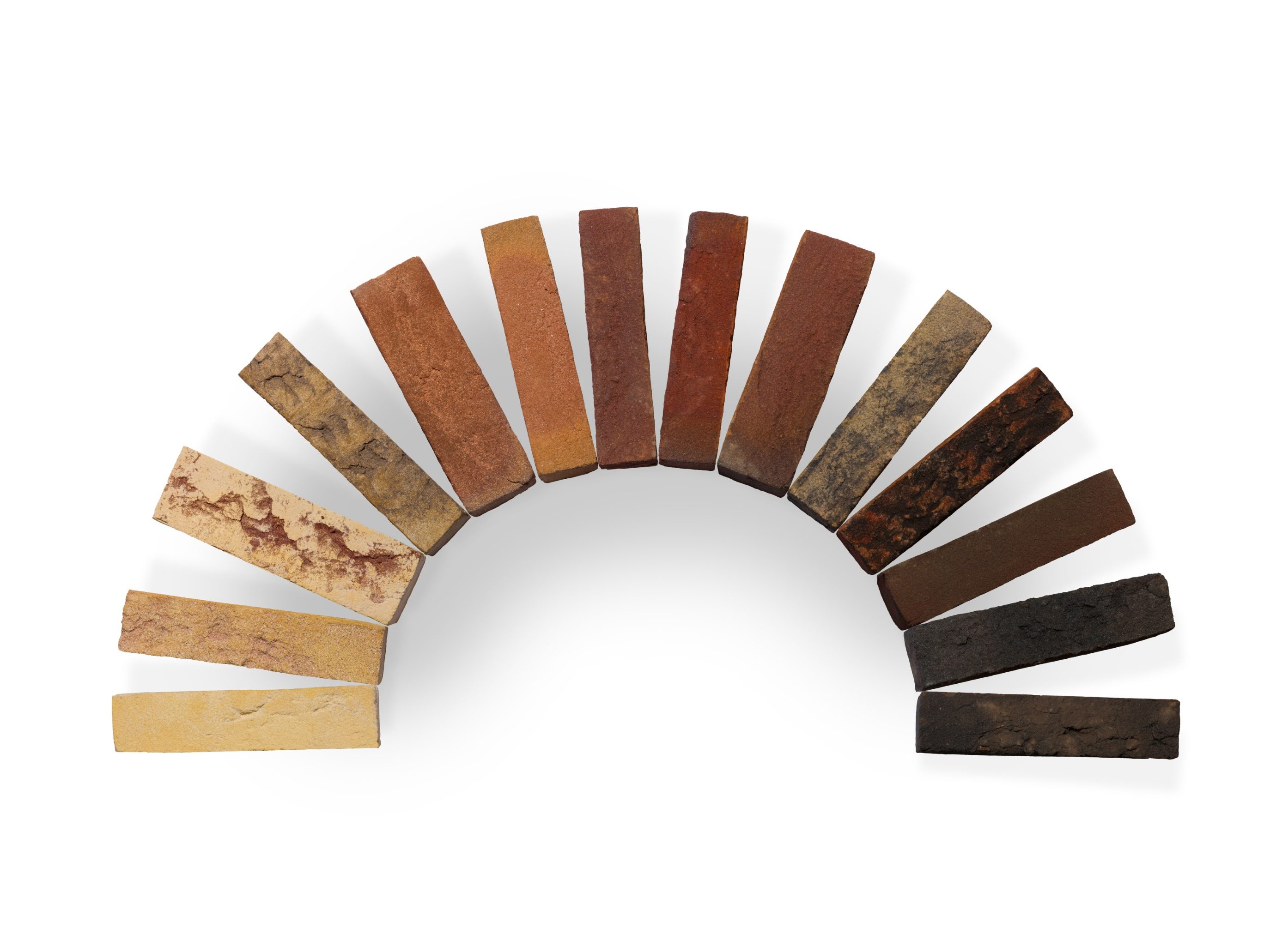 Collection of some facing bricks 