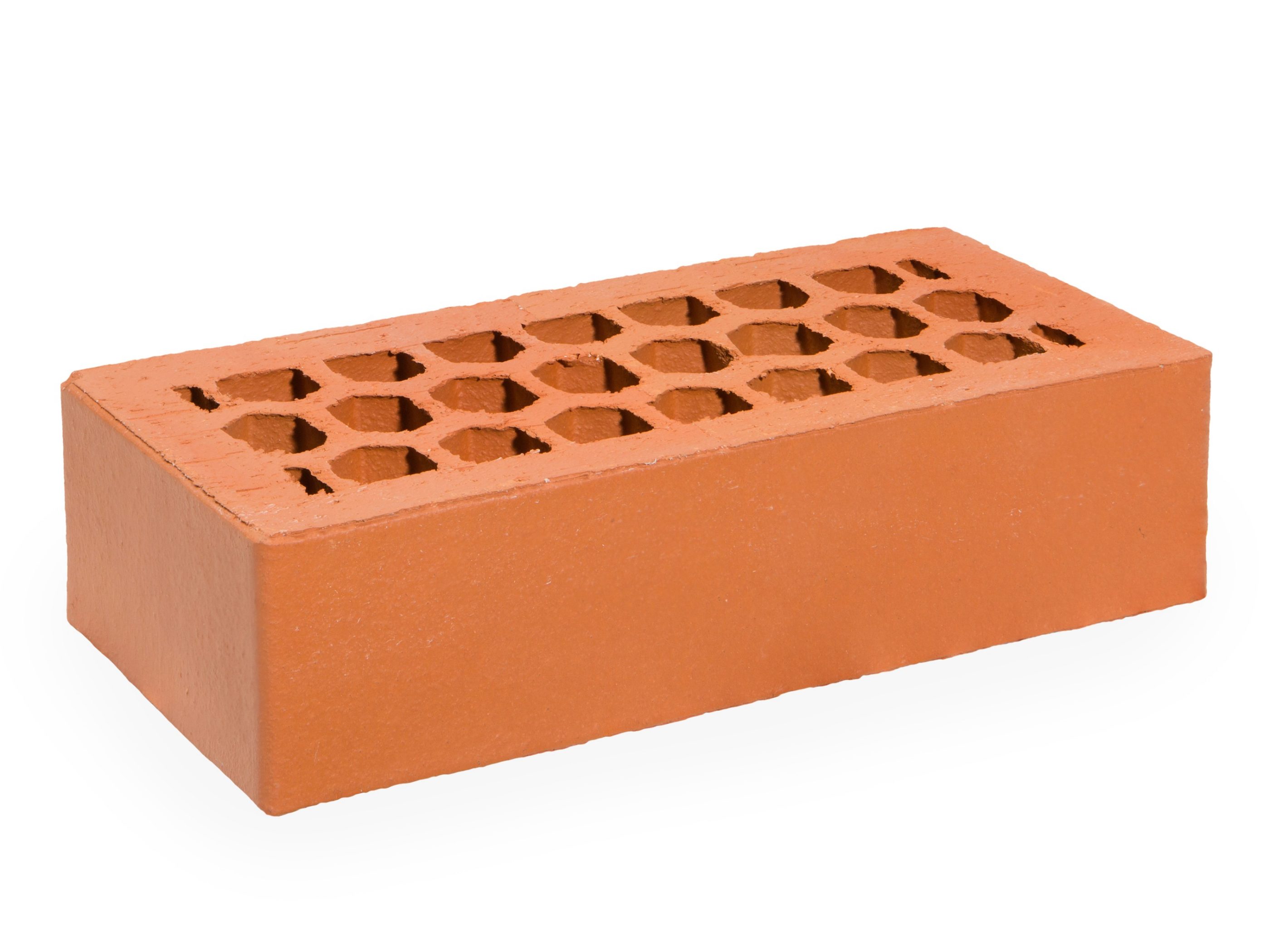 Terca Red Smooth ceramic brick in VAT65 format from Aseri plant (Estonia)