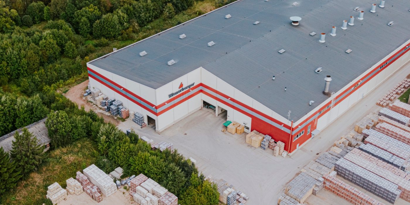 Drone pictures of Aseri plant in Estonia