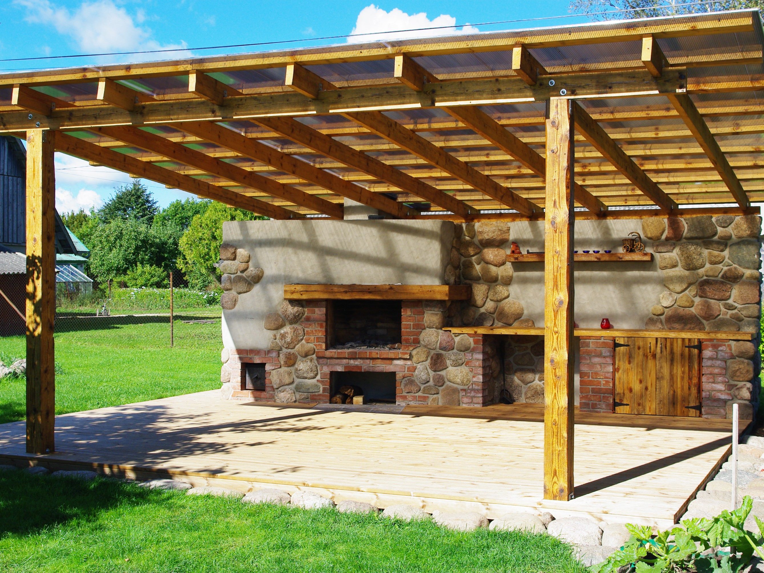 Уличная кухня – летнее сердце дома