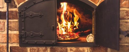 Fireplace is built with old bricks and its inner part with Aseri produced PTT65 Light Red Smooth bricks.