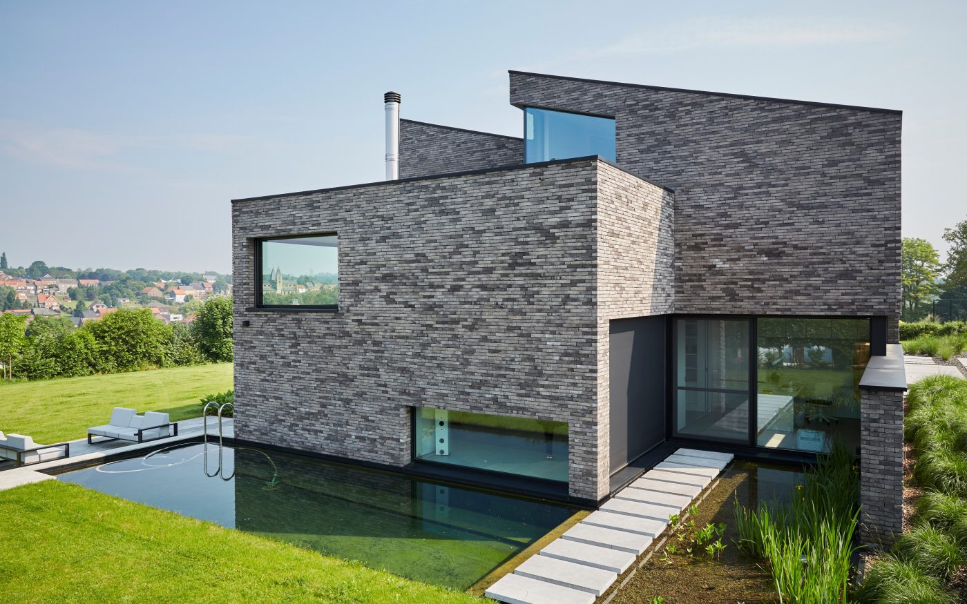 Iluzo Pagus Grijs-Zwart. Архитектор: HASA Architecten, Sarah Flebus, Muizen.