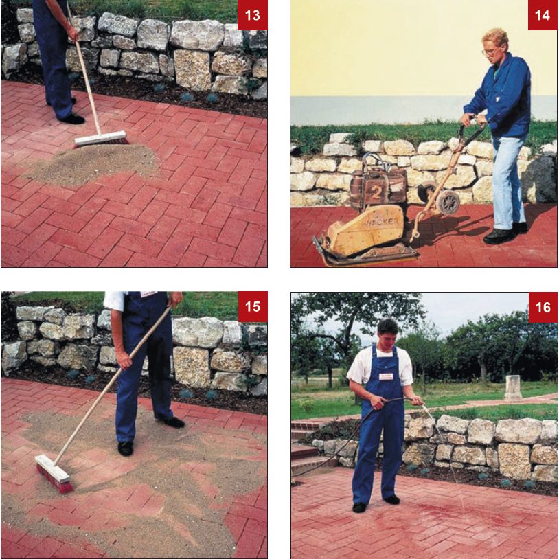 Pavers installation pictures step by step
