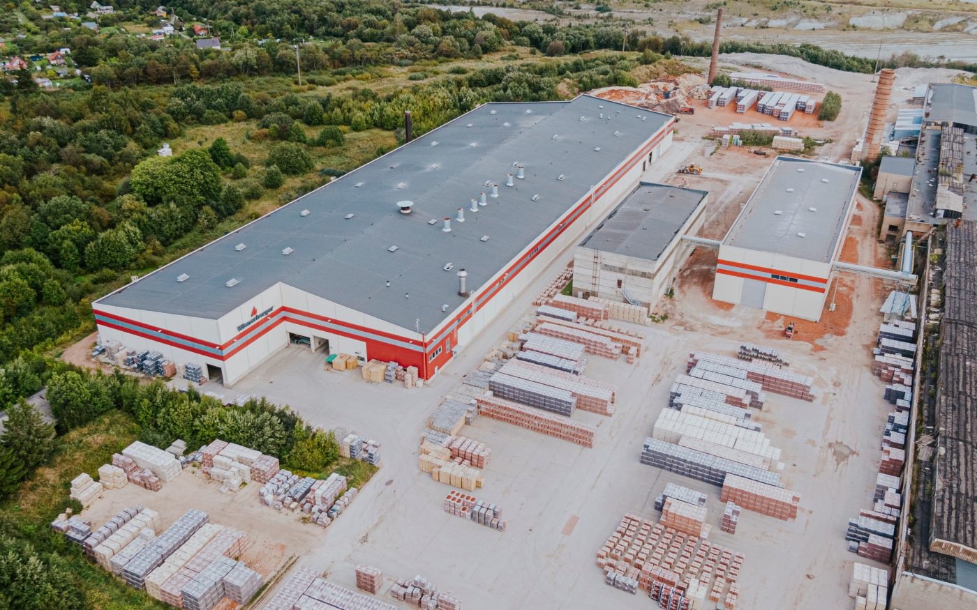 Wienerbergeri Aseri tehas linnulennult