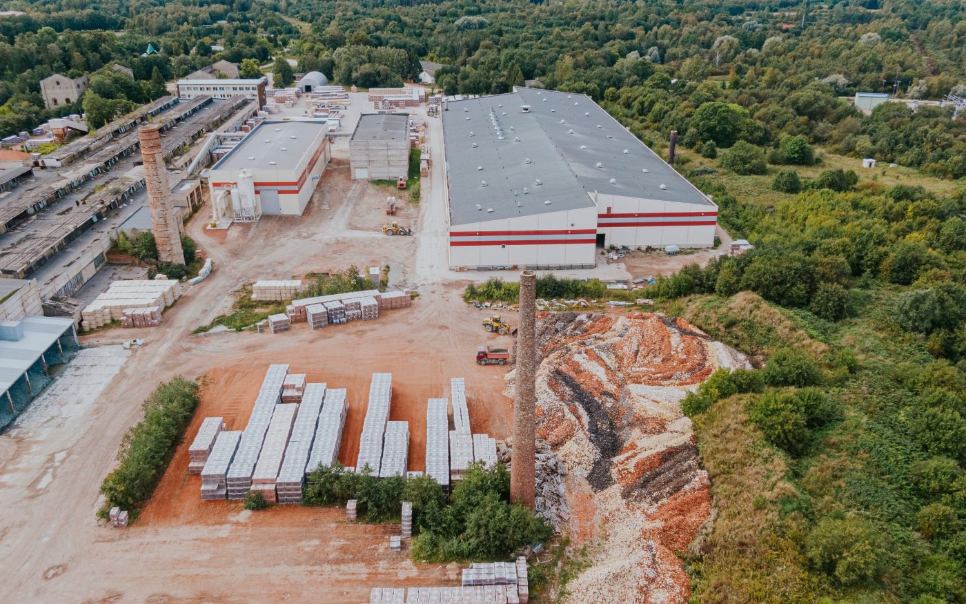 Wienerbergeri Aseri tehas linnulennult