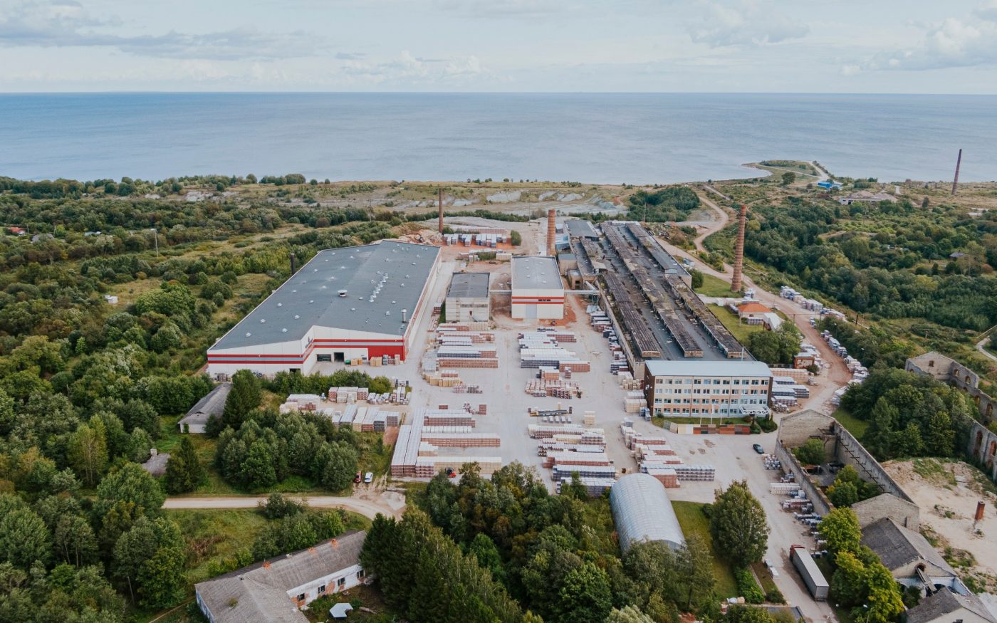 Wienerbergeri Aseri tehas linnulennult