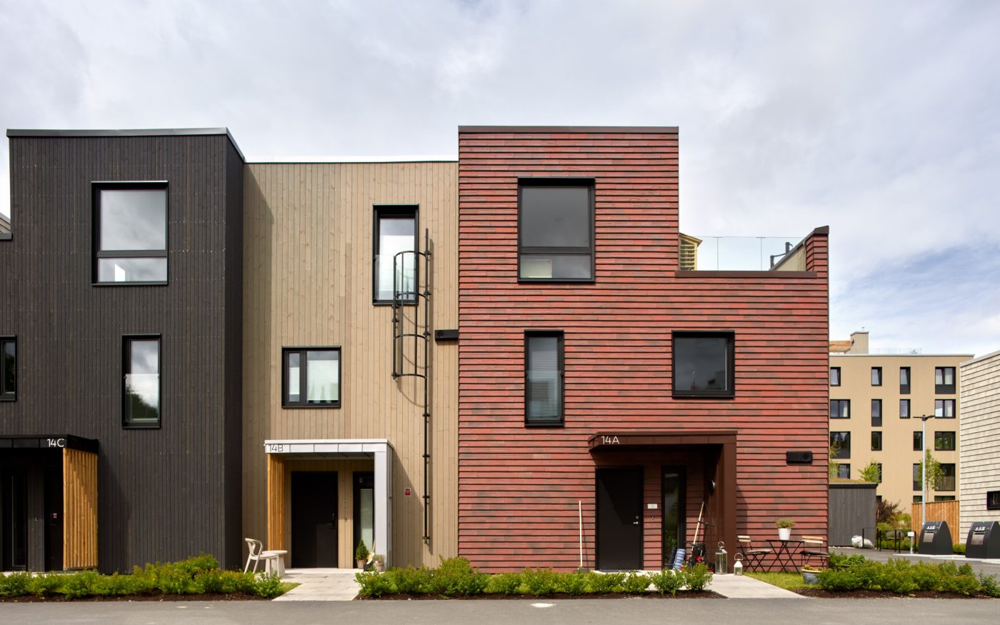 Facade cladding: URBAN L Holmen - Vidar | Storebukta og Veslebukta, Norway