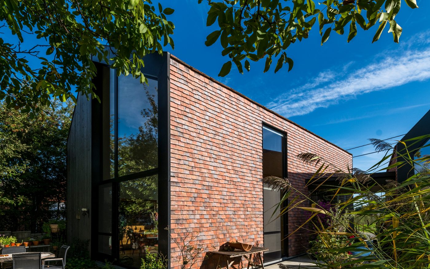 Reference photo new construction family house in Herent