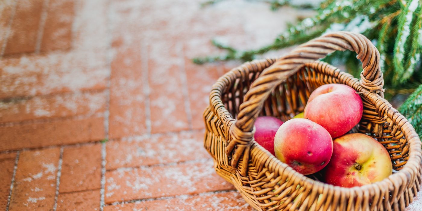 Klinkersillutuskivide soojad värvitoonid püüavad pilku ka talvel.