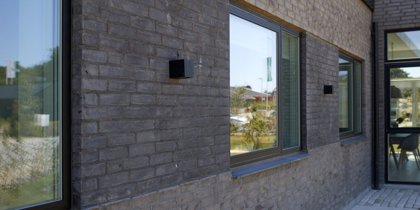 Single Family house, Groenningen in Blovstroed, Facing Brick W 450 Jern