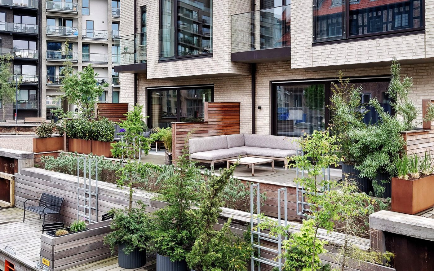 Brick: EW0109 Hvid Marmor | Sivholmen, Copenhagen